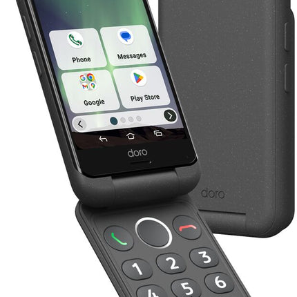 SIM Free Doro Aurora A20 64GB 4G Mobile Phone Graphite SENIOR CITIZEN