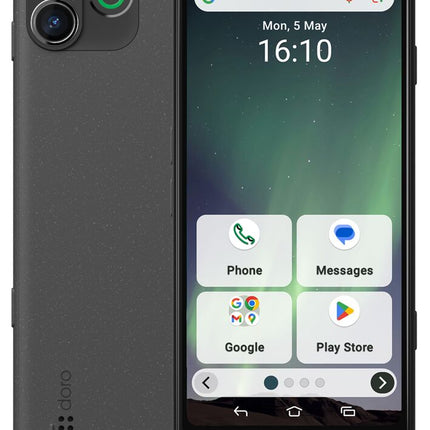 SIM Free Doro Aurora A30 128GB Mobile Phone Graphite Senior Citizen