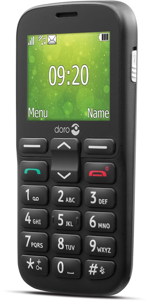SIM Free Doro 1380 Mobile Phone - Black