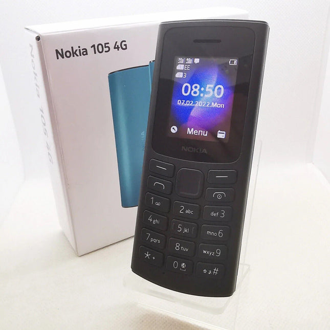 SIM Free Nokia 105 Mobile Phone - Charcoal