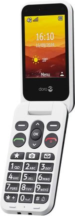 SIM Free Doro Leva L30 Mobile Phone Graphite and White Senior Citizen