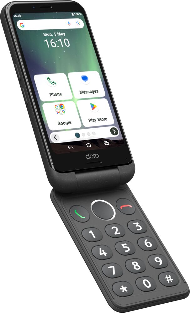 SIM Free Doro Aurora A20 64GB 4G Mobile Phone Graphite SENIOR CITIZEN