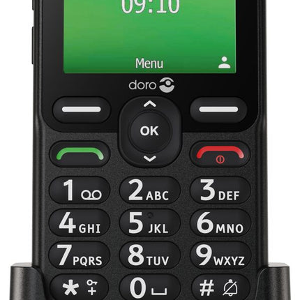 SIM Free Doro Leva E10 Mobile Phone - Black