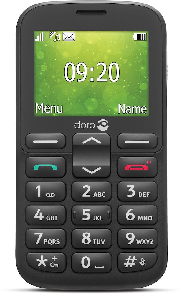SIM Free Doro 1380 Mobile Phone - Black