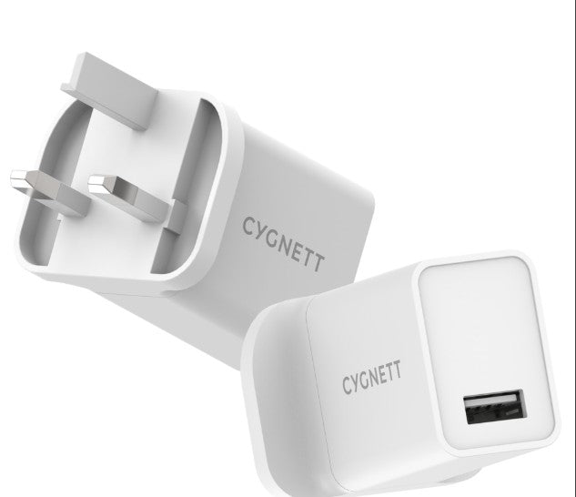 CYGNETT Essentials 18W USB-A Wall Charger