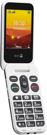SIM Free Doro Leva L30 Mobile Phone Graphite and White Senior Citizen