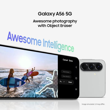 SIM Free Samsung Galaxy A56 5G 128GB / 8GB AI Phone Graphite