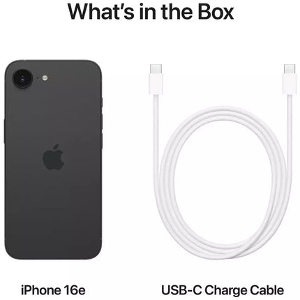 Apple iPhone 16e 5G 128GB AI Mobile Phone Sim Free Unlocked