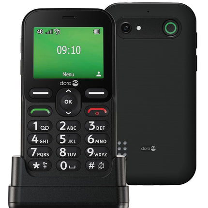 SIM Free Doro Leva E10 Mobile Phone - Black