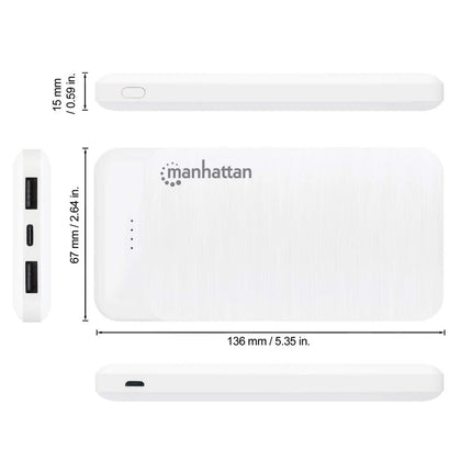 manhattan 10,000 mAh Power Bank