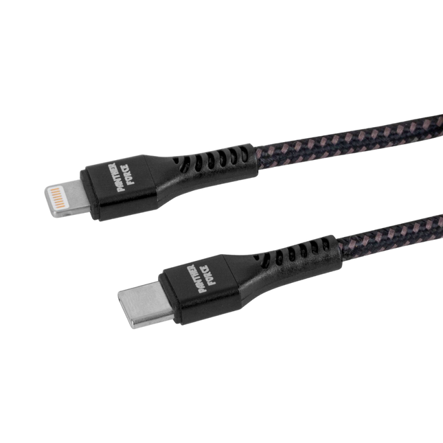 Panther Force 18W 1M Cable Type C - iPhone (Upto iPhone 14 Pro max) PF46