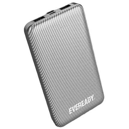 Energizer Eveready 10000 mAh Power Bank Lithium Polymer LiPo Silver